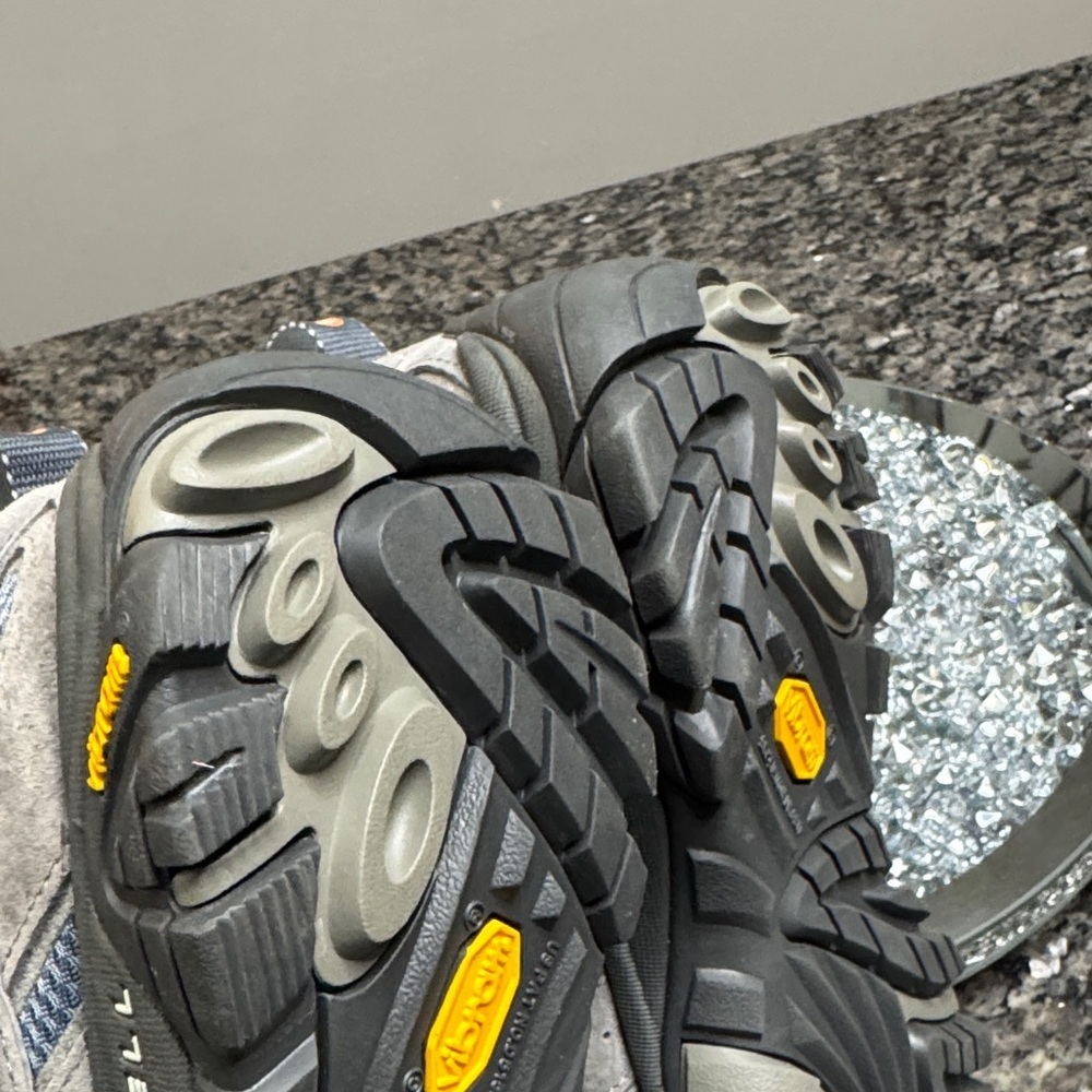 Merrell Vibram Gray and Blue Athletic Shoes NWOT 10 - Picture 13 of 17